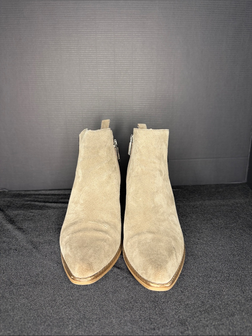 Franco Fortini Taupe Suede Chukka Boots